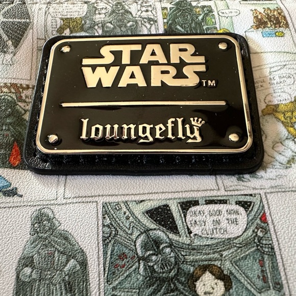 Loungefly Star Wars “Vader I Am Your Fathers Day” Zip Around Wallet NWT - Picture 2 of 15